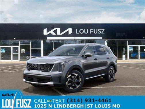 Steel Gray 2026 Kia Sorento Hybrid EX