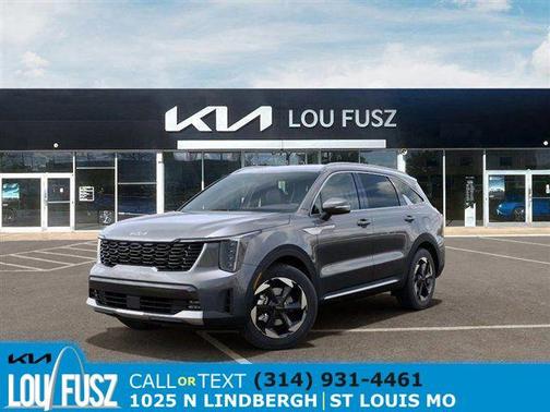 Steel Gray 2026 Kia Sorento Hybrid EX