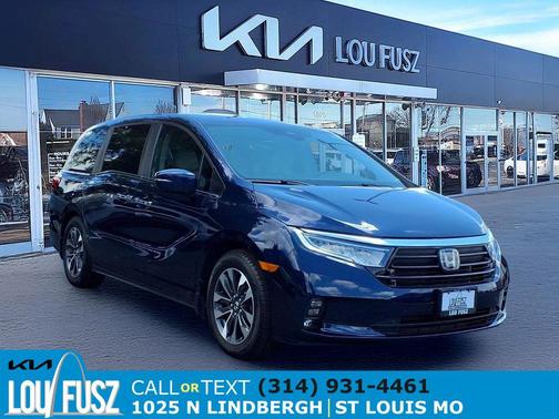 Obsidian Blue Pearl 2024 Honda Odyssey EX-L