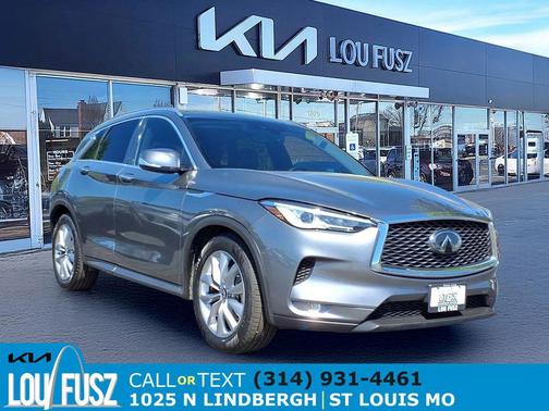 Graphite Shadow 2021 INFINITI QX50 LUXE AWD