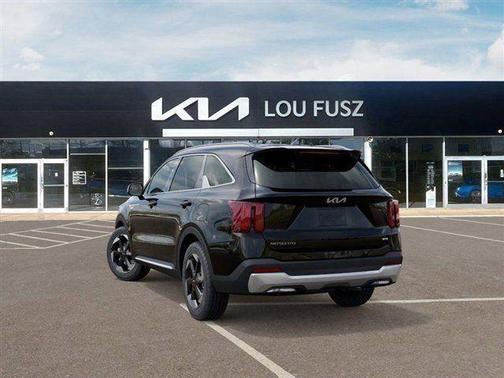 Aurora Black Pearl 2026 Kia Sorento Hybrid EX