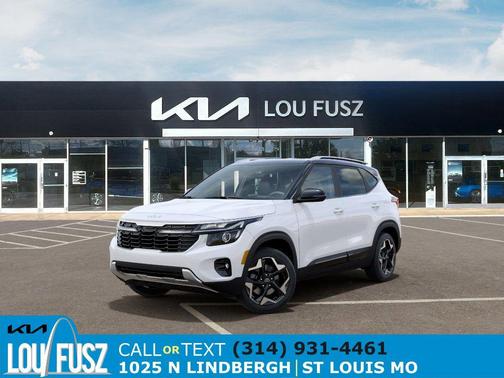 Clear White/Black Roof 2026 Kia Seltos S