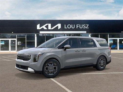 Ceramic Silver 2026 Kia Carnival Hybrid EX