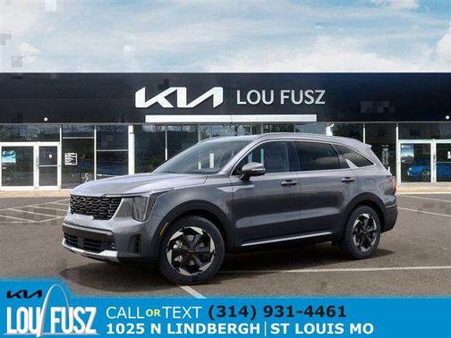 Steel Gray 2026 Kia Sorento Hybrid EX