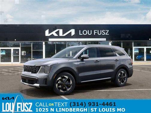 Steel Gray 2026 Kia Sorento Hybrid EX