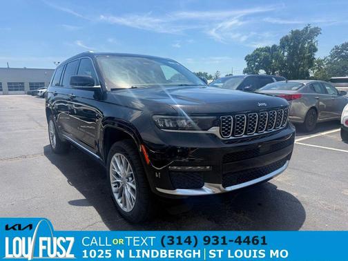 Diamond Black Crystal Pearlcoat 2023 Jeep Grand Cherokee L Summit