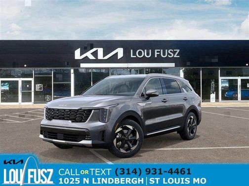 Steel Gray 2026 Kia Sorento Hybrid EX