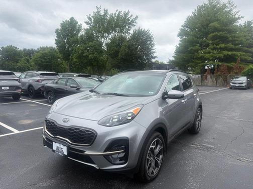 Steel Gray 2021 Kia Sportage SX Turbo