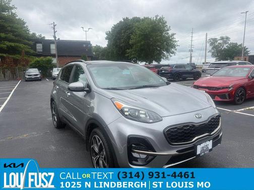 Steel Gray 2021 Kia Sportage SX Turbo
