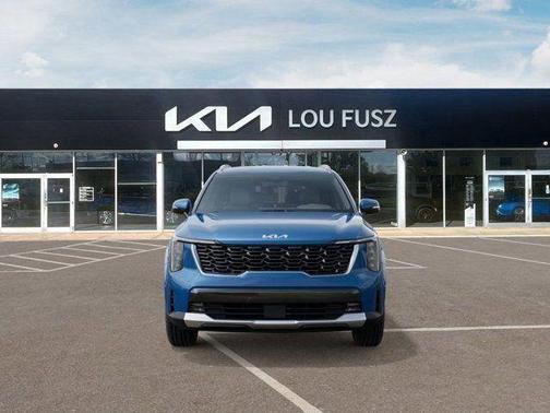 Mineral Blue 2026 Kia Sorento Hybrid EX