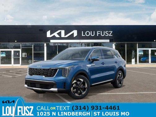 Mineral Blue 2026 Kia Sorento Hybrid EX