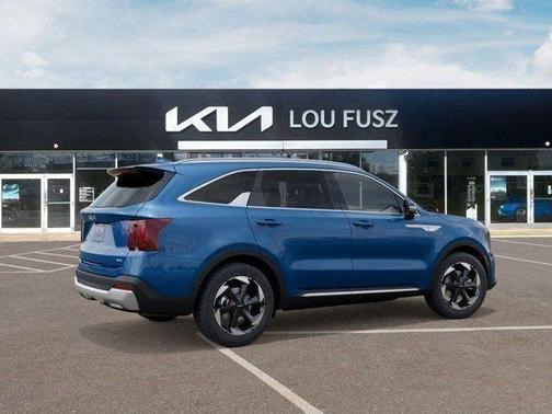 Mineral Blue 2026 Kia Sorento Hybrid EX
