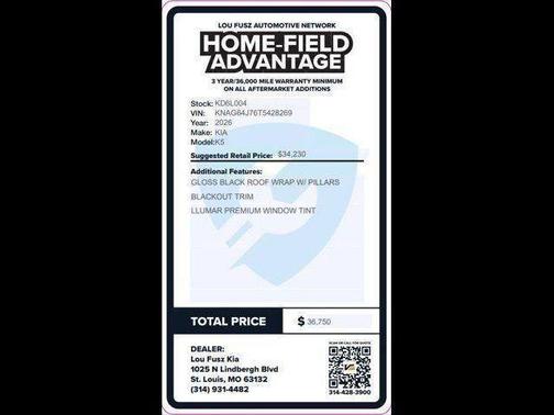 2026 Kia K5 GT-Line