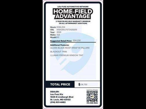2026 Kia K5 GT-Line
