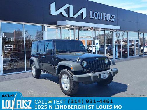 Black Clearcoat 2018 Jeep Wrangler JK Unlimited Sport