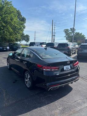 Ebony Black 2017 Kia Optima SX Turbo
