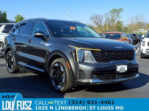 Interstellar Gray 2025 Kia Sorento Hybrid EX