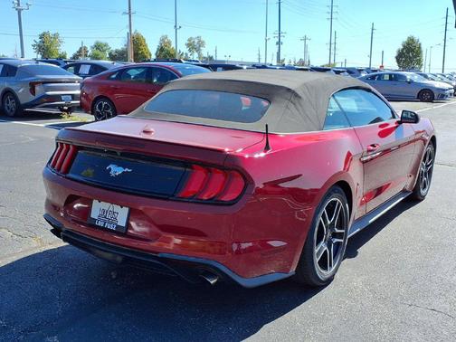 Ruby Red 2018 Ford Mustang EcoBoost