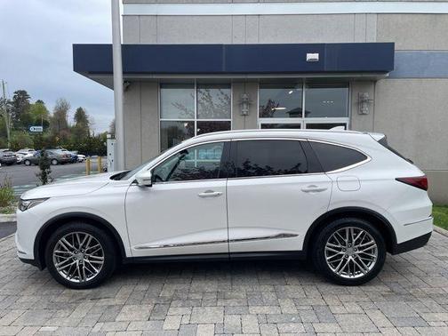 Platinum White Pearl 2024 Acura MDX Advance