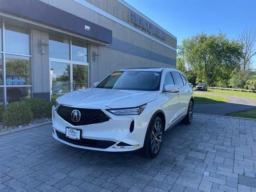 Platinum White Pearl 2024 Acura MDX Technology