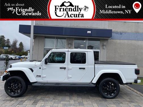 Bright White Clearcoat 2021 Jeep Gladiator Overland
