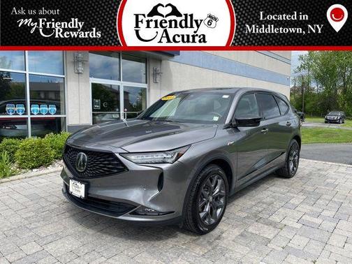 Gray 2023 Acura MDX A-Spec