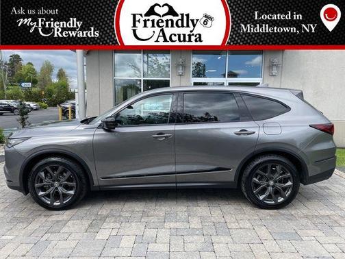 Gray 2023 Acura MDX A-Spec