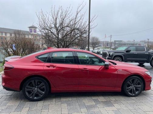 Red 2021 Acura TLX A-Spec
