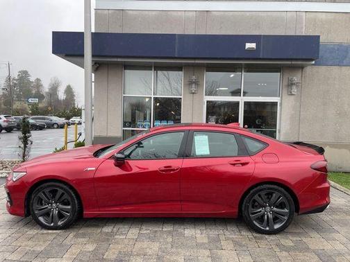Performance Red Pearl 2021 Acura TLX A-Spec