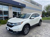 White Diamond Pearl 2017 Honda CR-V EX-L