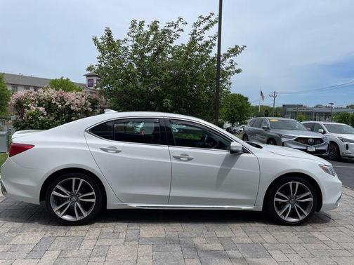Platinum White Pearl 2019 Acura TLX V6 w/Technology Package