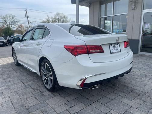 Platinum White Pearl 2019 Acura TLX V6 w/Technology Package