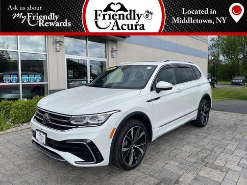 Opal White Pearl Effect 2024 Volkswagen Tiguan 2.0T SEL R-Line