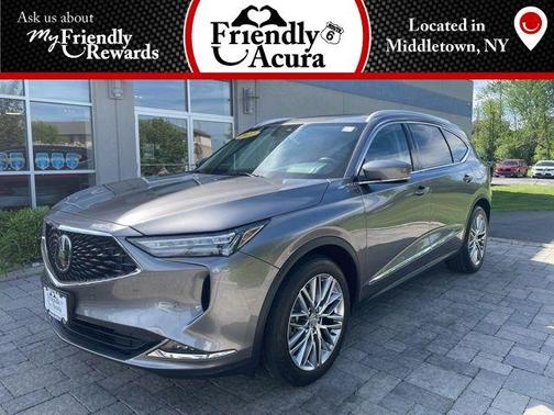 Liquid Carbon Metallic 2022 Acura MDX Advance