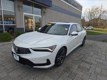 Platinum White Pearl 2024 Acura Integra A-Spec Technology