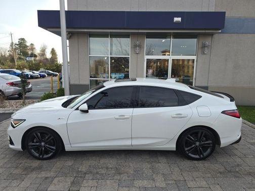 Platinum White Pearl 2024 Acura Integra A-Spec Technology