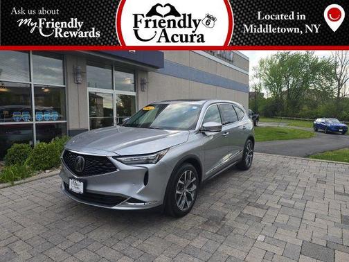 Lunar Silver Metallic 2023 Acura MDX Technology