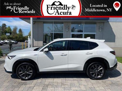 Platinum White Pearl 2025 Acura ADX A-Spec