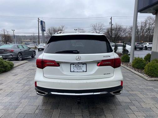 White Diamond Pearl 2019 Acura MDX 3.5L w/Technology Package