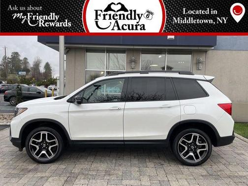 Platinum White Pearl 2023 Honda Passport Elite