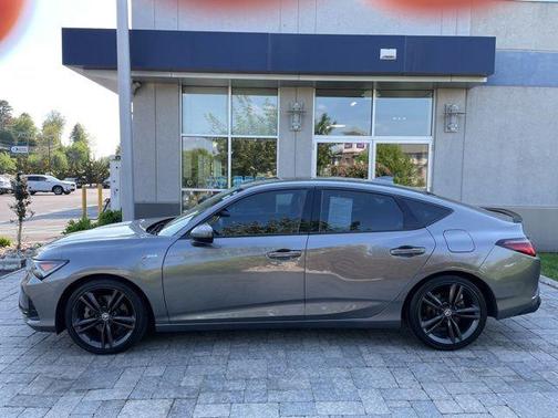 Liquid Carbon Metallic 2023 Acura Integra A-Spec