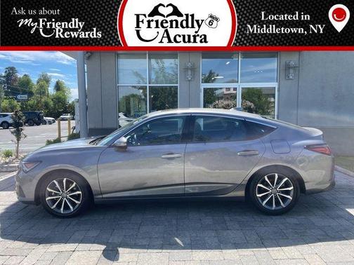 Liquid Carbon Metallic 2024 Acura Integra Base