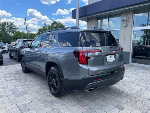 Satin Steel Metallic 2021 GMC Acadia AT4