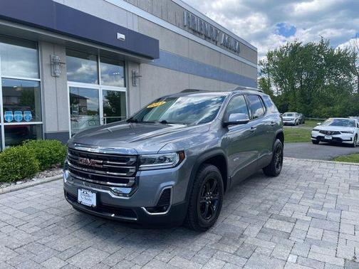 Satin Steel Metallic 2021 GMC Acadia AT4