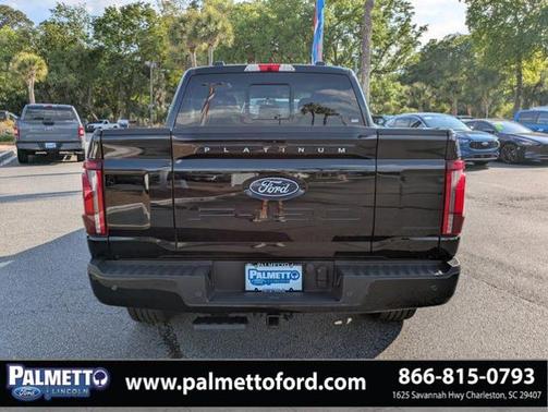 AGATE BLACK METALLIC 2024 Ford F-150 PLATINUM