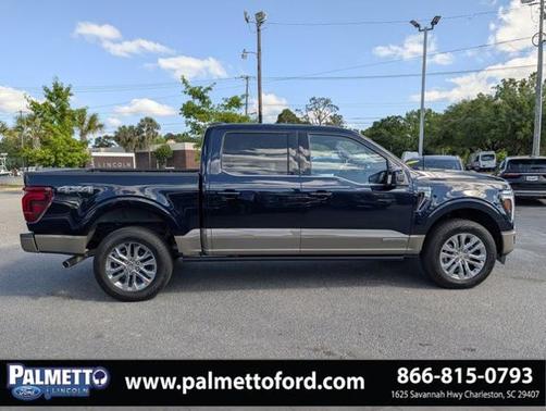 ANTIMATTER BLUE METALLIC 2025 Ford F-150 KING RANCH