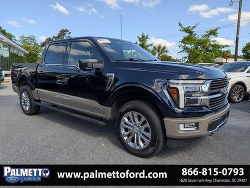 ANTIMATTER BLUE METALLIC 2025 Ford F-150 KING RANCH