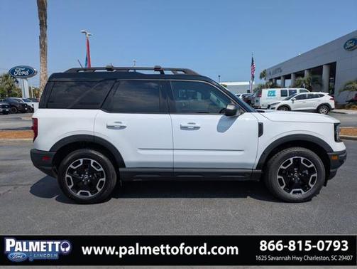 OXFORD WHITE 2023 Ford Bronco Sport OUTER BANKS