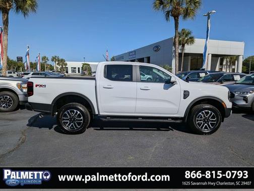 OXFORD WHITE 2025 Ford Ranger LARIAT