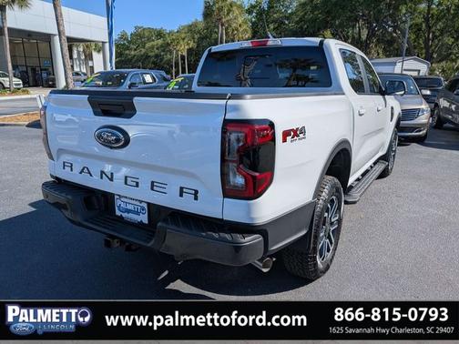 OXFORD WHITE 2025 Ford Ranger LARIAT